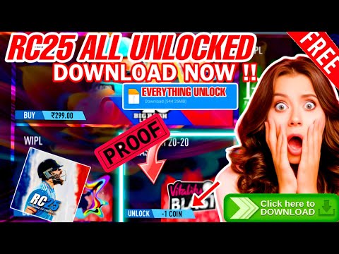 Real Cricket™25 Everything and All Unlocked || how to unlock everything in RC25 || 100% working 🎉