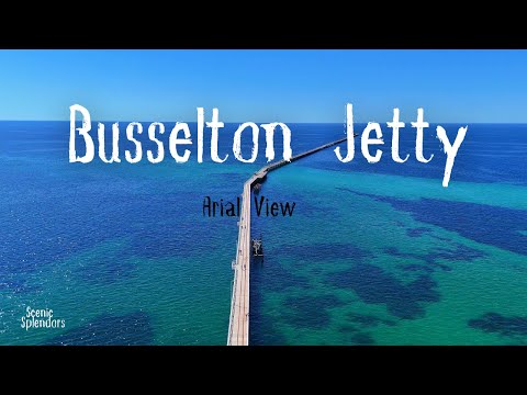 Stunning Busselton Jetty Drone Views | Aerial Tour of Western Australia's Iconic Landmark