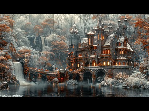 Relaxing Celtic Music – Winter castle, Snow castle, Beautiful, Enchanting, Magical