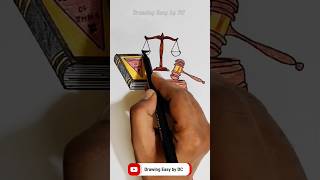 constitution day drawing | Indian constitution drawing | bhartiya sanvidhan chitra #shorts #drawing