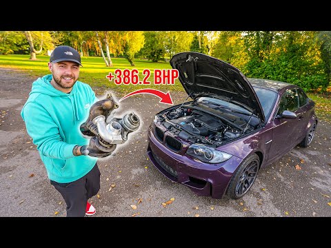 FITTING HUGE TURBOS TO MY BMW 135I 1M REPLICA