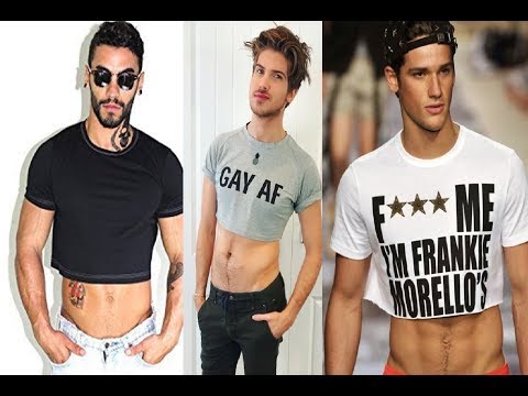 Crop Top Outfits For Guys