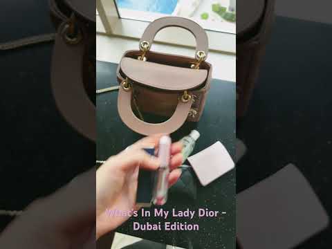 WIMB Mini Lady Dior - Dubai Edition #luxuryfashion #bag #dior #ladydior #wimb