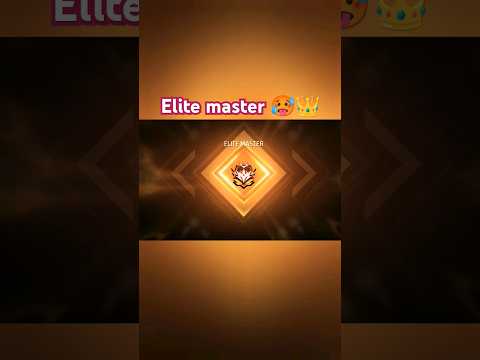 free fire mein master se Elite master 👑🥵..#short videos