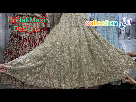 Bridal maxi designs | bridal maxi dress | bridal walima maxi | bridal dresses design | #maxi #bridal