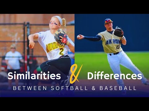 Similarities & Differences Between Softball & Baseball