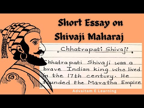 essay on shivaji maharaj in english, Chhatrapati Shivaji Maharaj, handwriting practice