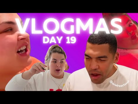 ALEX VLOGMAS DAY 19 REACTION