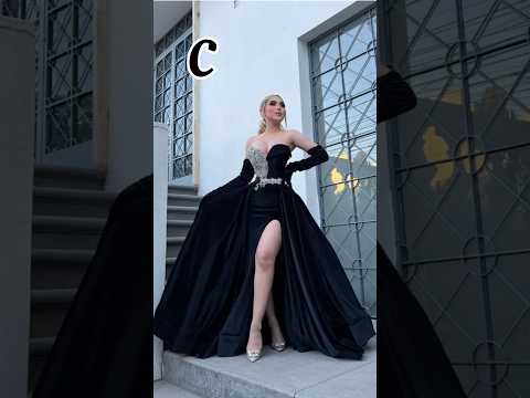 🔥 Beautiful gowns by your name first letter 😍 #gown #shorts #viralvideo #like