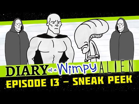 TEASER TRAILER Diary of a Wimpy Alien 13 (Wimpy Kid / Alien / Predator Parody)