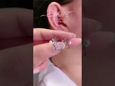 Beautiful Stunning😍 Elegant Earrings  ❤ | Share and like them |#shortsvideo