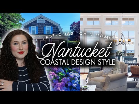 How to give your home: NANTUCKET summer vibes ~ East Coast Chic home decor ~ Coastal Interior Design