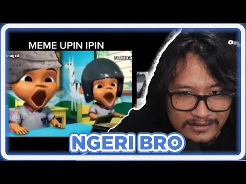 Meme Upin Ipin Tapi Ngeri Banget Bro