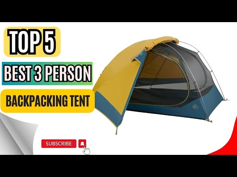 Top 5 Best 3 Person Backpacking Tent || Lightweight 3 Person Tent