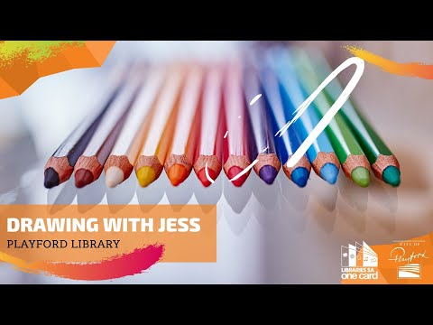 Draw your pets with Jess from the Playford Library