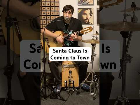 Santa Claus Is Coming to Town Acoustic christmas song cover #cover #acoustic #christmas #xmas #cajon