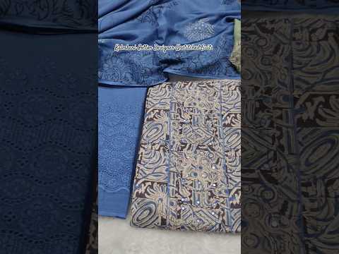 Kalamkari Printed Cotton Printed Unstitched Salwar Suits #wholesale #dressmaterials #shorts #cotton