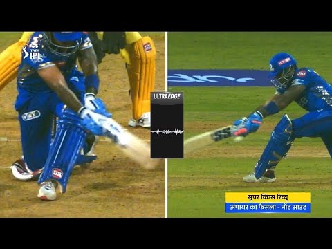 'Dhoni Review System' Fans React After MS Dhoni Takes A Successful DRS to Dismiss Suryakumar Yadav