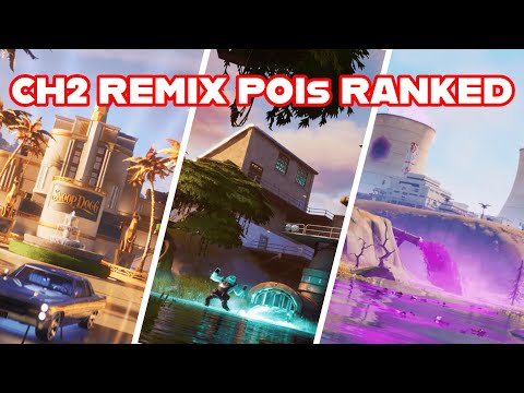 Ranking EVERY FORTNITE REMIX NAMED LOCATION (POI) From Worst To Best (Chapter 2)