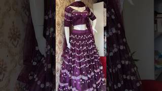 Lehenga 💜#lehenga #fashionbotique #firstladyboutique #shortvideo #shorts #purple