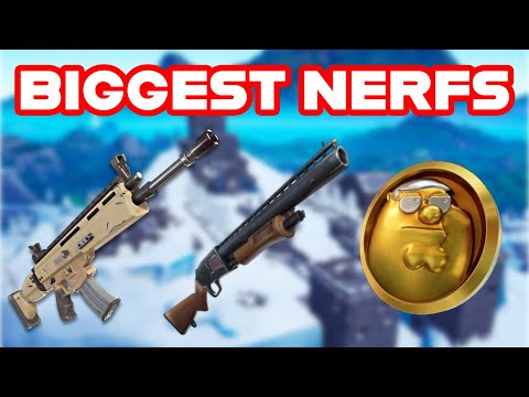 Revisiting Some of Fortnite's BIGGEST NERFS of ALL TIME (part 2)