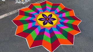 Margazhi kolam ✨How to create perfect 👌 rangoli