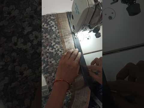 How to Stitch Waist Belt for Lining blouse #fashion #shortsviral #blouse