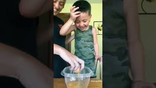 Egg cracking prank