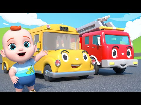 Wheels on the Bus + More Nursery Rhymes | Leo Kids Songs