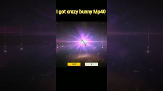 I got Crazy Bunny Mp40 permanent in Only 10 rupees SpecialAirdrop  #shorts #specialairdrop #Freefire