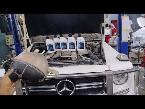 Mercedes g63 coolant bottle replacement