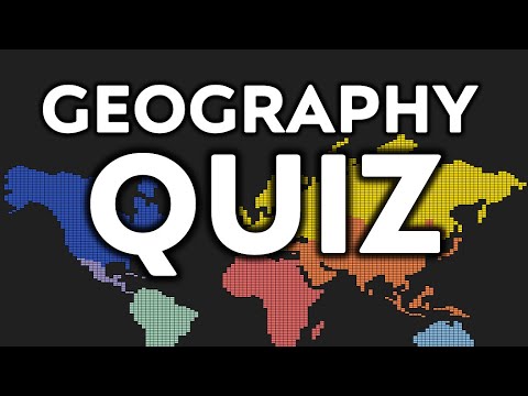 World Geography Quiz - 15 questions - Multiple choice questions