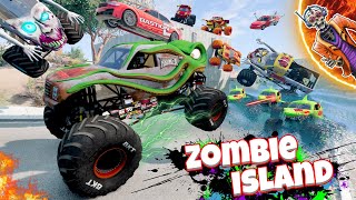 Monster Jam INSANE Zombie Island Adventure #26 | Racing, Freestyle, and High Speed Jumps