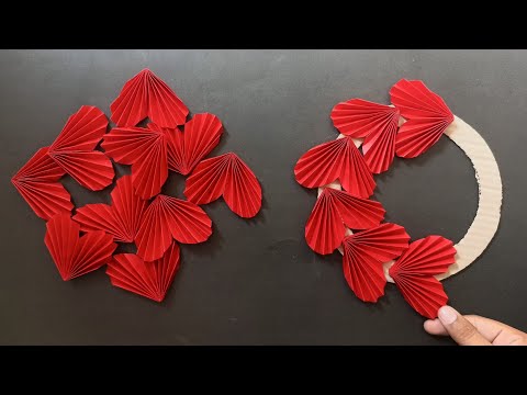 Easy and Quick paper wall hanging ideas / Beautiful wall hanging / paper craft ideas 💡