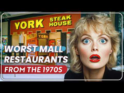 25 WORST Mall Restaurants From The 1970s That Faded Into History!