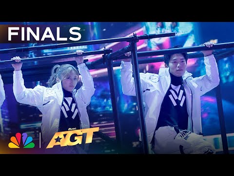 AIRFOOTWORKS Defies Gravity With Jaw-Dropping Acrobatics! | Finals | AGT 2024