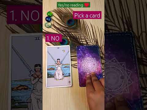 YES/No Reading ✅ #tarot #shortvideo #lovereadings #yesnotarot #shivshakti