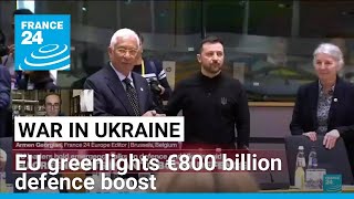 EU countries greenlight plan to boost bloc's defence: spokeswoman • FRANCE 24 English