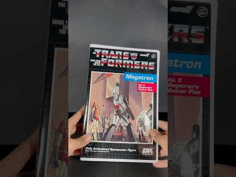 Transformers Megatron Deluxe VHS 8 Inch Super7 Action Figure Snappy Review