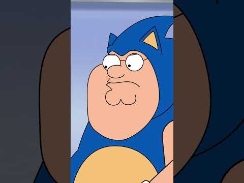 PETER GRIFFIN THE HEDGEHOG #familyguy #sonic #sonicthehedeghog