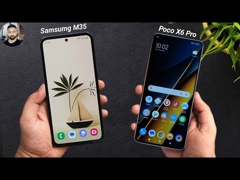 Samsung M35 5G vs Poco X6 Pro 5G Full Comparison | Poco X6 Pro 5G vs Samsung M35 5G | Tech Vij