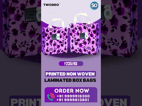 Non Woven Bags | wholesaler | #nonwovenbags #youtubeshorts #viral #viralvideo