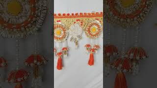 Bandarwal #toran #homedecor #diycrafts #handmade #wallhanging #bandarwal #diwalidecoration #crafts