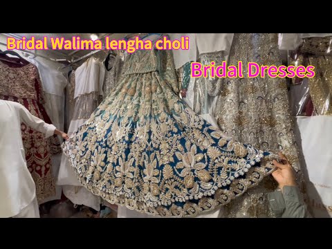 Bridal Walima lengha choli | bridal Walima dresses | bridal dresses | Pakistani bridal dresses