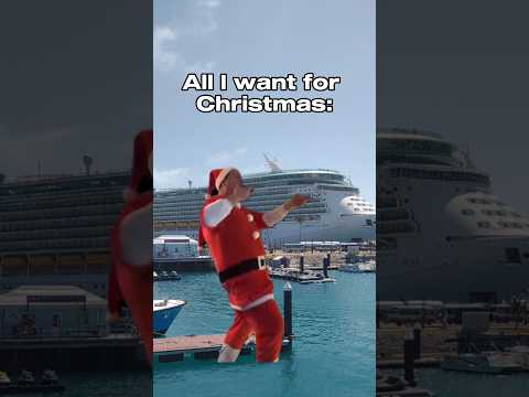 Baby, all I want for Christmas..is another Cruise! 😂🛳 #cruisememe #cruisehumor #christmascruise