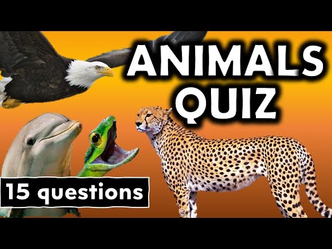 ANIMALS TRIVIA QUIZ - Multiple choice test