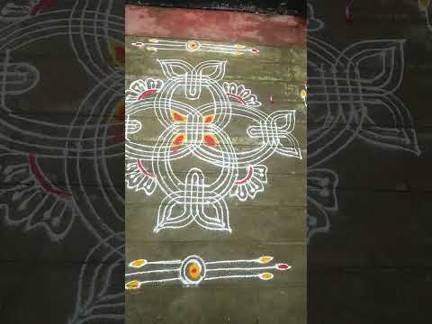 #Dhanurmasam geethala muggulu#sankranti muggulu#nela ganta muggulu#easy kolam#geethala muggulu