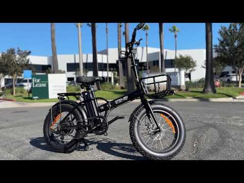 New 2023 Dogleg Electric 48V 500W Fat Tire Fold Up Electric Bike For Sale In Corona, CA