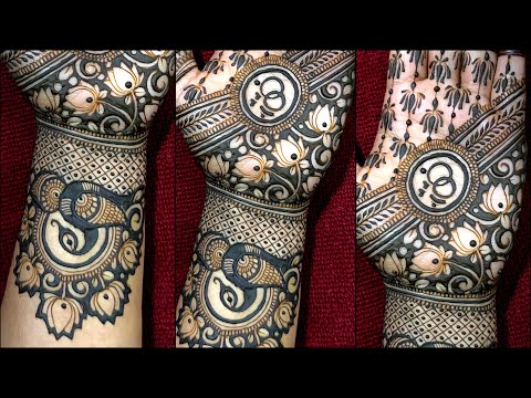 Very Elegant Engagement Mehandi Design || Engagement Mehandi design 2025 || Mehandi Design