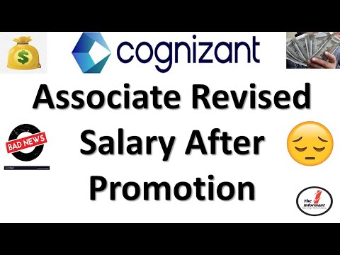 Cognizant PA To Associate Salary After Promotion | Associate Revised Salary or CTC After Promotion |